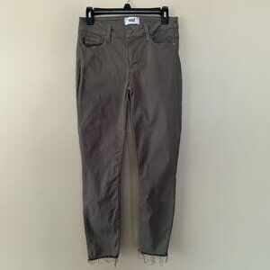 PAIGE Seaweed Green Verdugo Ankle Jeans Size 27